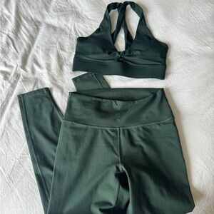 Fabletics Forest Green PowerHold Activewear